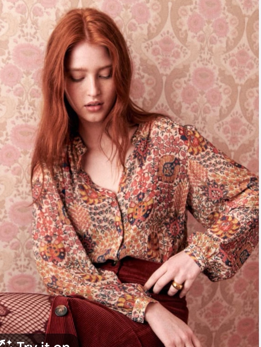 Sézane Irina blouse 38 size 6 medium